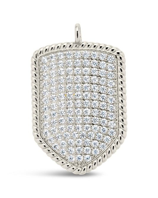 CZ Shield Charm