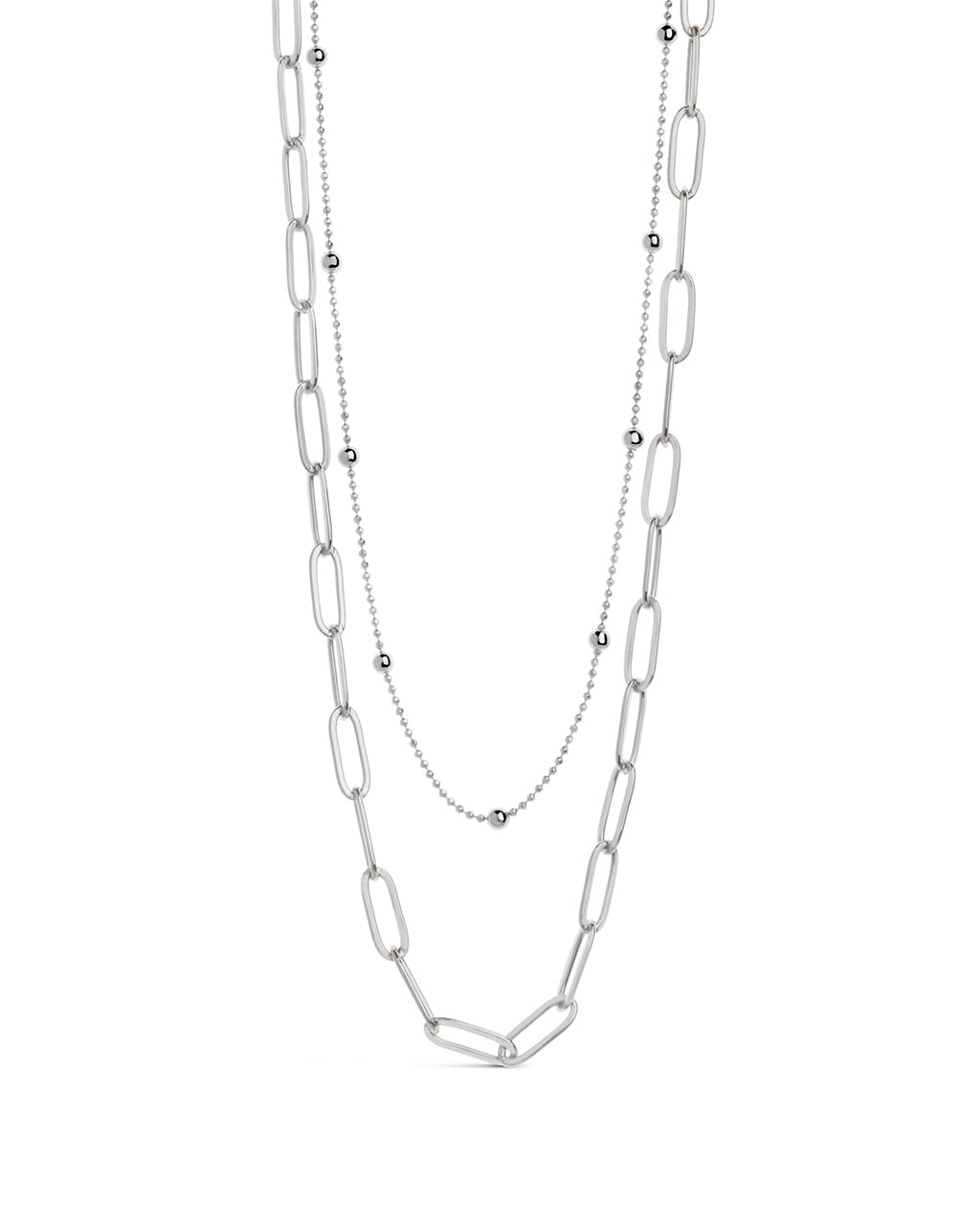 Sterling Silver 2 Layer Necklace Spacer | Sterling Forever