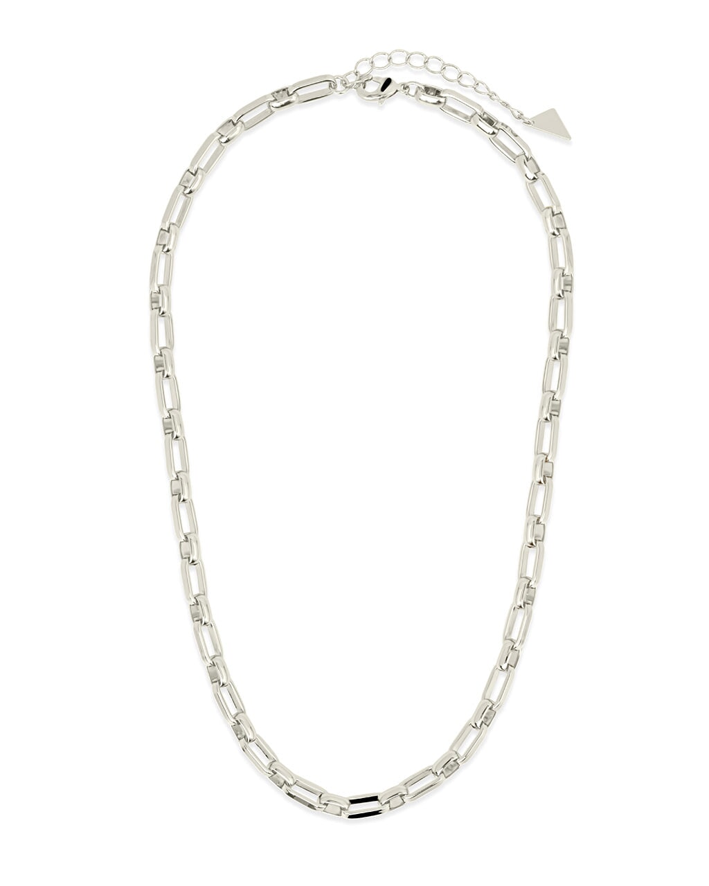 Elara Bold Paperclip Chain Necklace - Sterling Forever