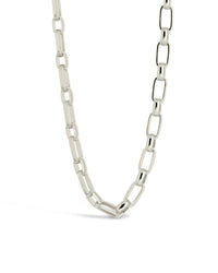 Elara Bold Paperclip Chain Necklace - Sterling Forever