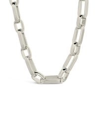 Elara Bold Paperclip Chain Necklace - Sterling Forever