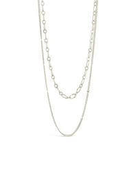 Serenity Layered Chain Necklace - Sterling Forever