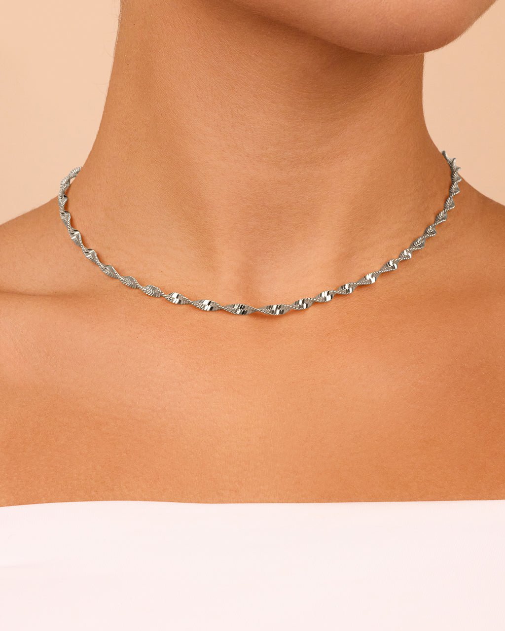Blakely Chain Necklace - Sterling Forever
