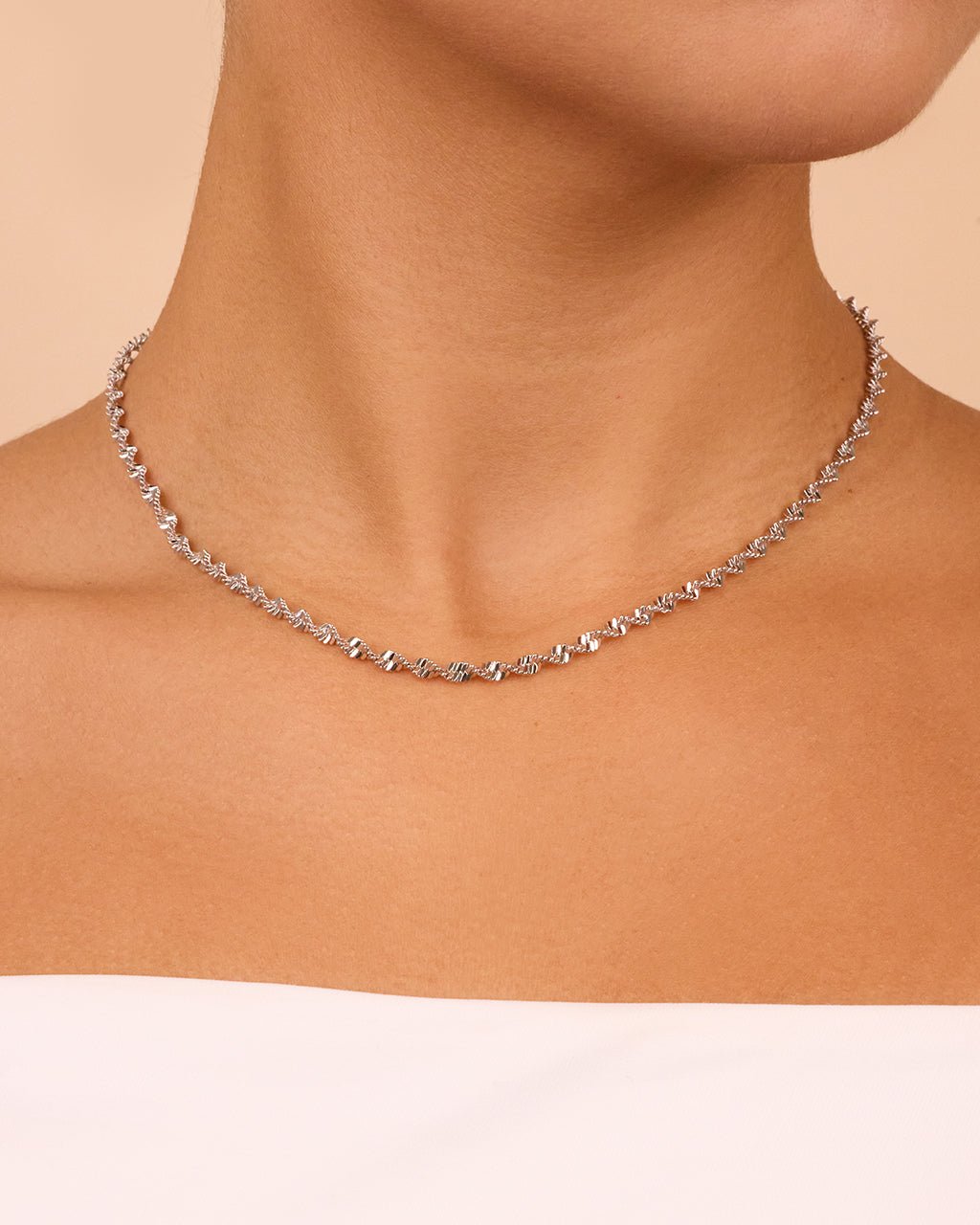 Blakely Chain Necklace - Sterling Forever