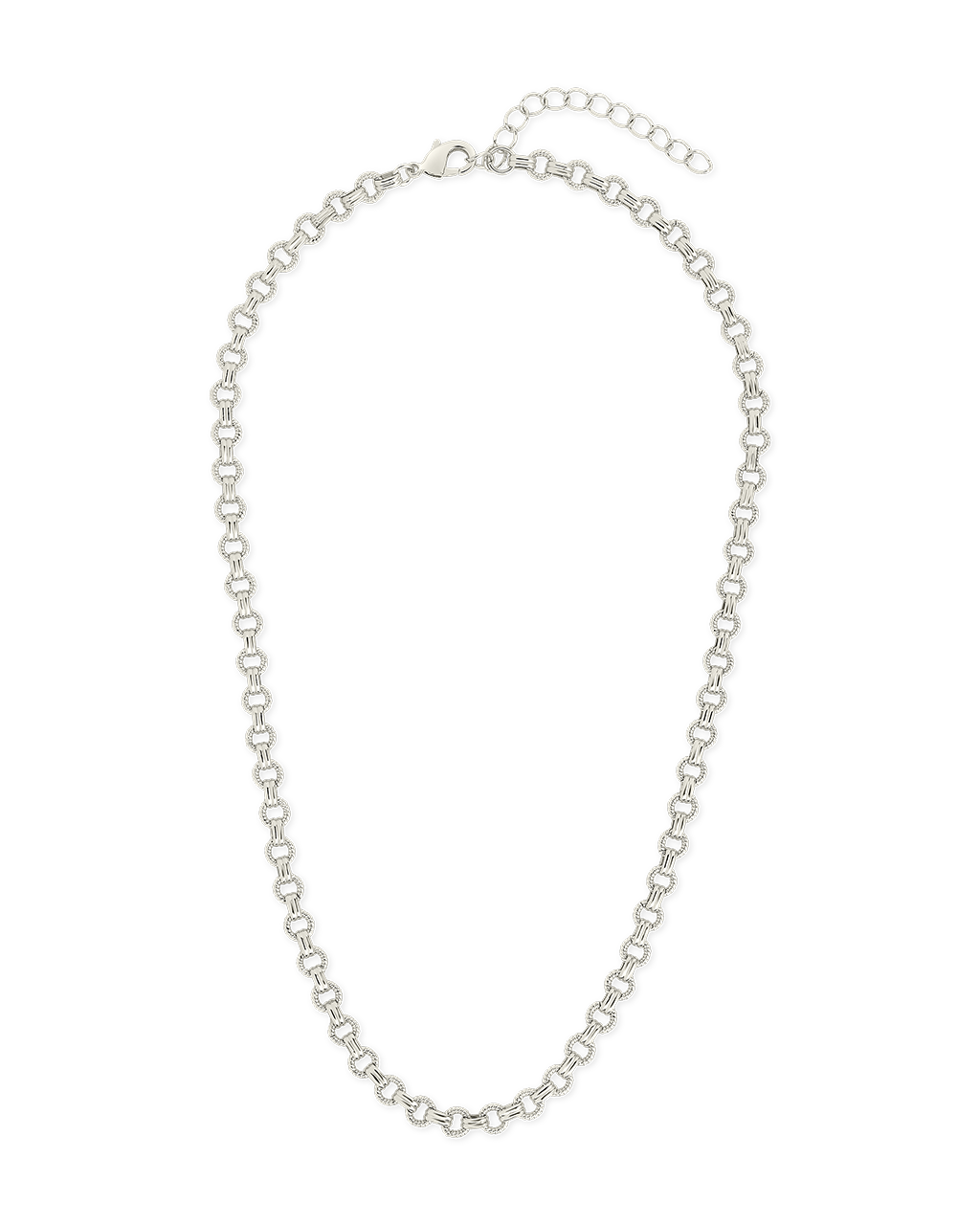 Parker Textured Chain Necklace