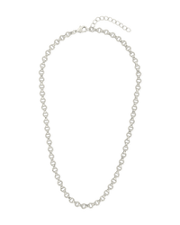 Parker Textured Chain Necklace - Sterling Forever