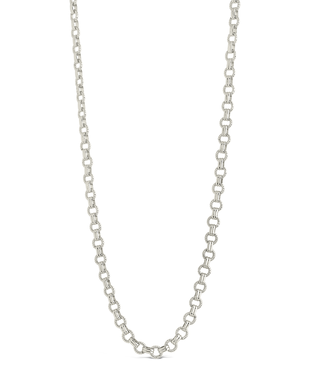 Parker Textured Chain Necklace