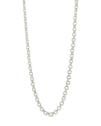 Parker Textured Chain Necklace - Sterling Forever