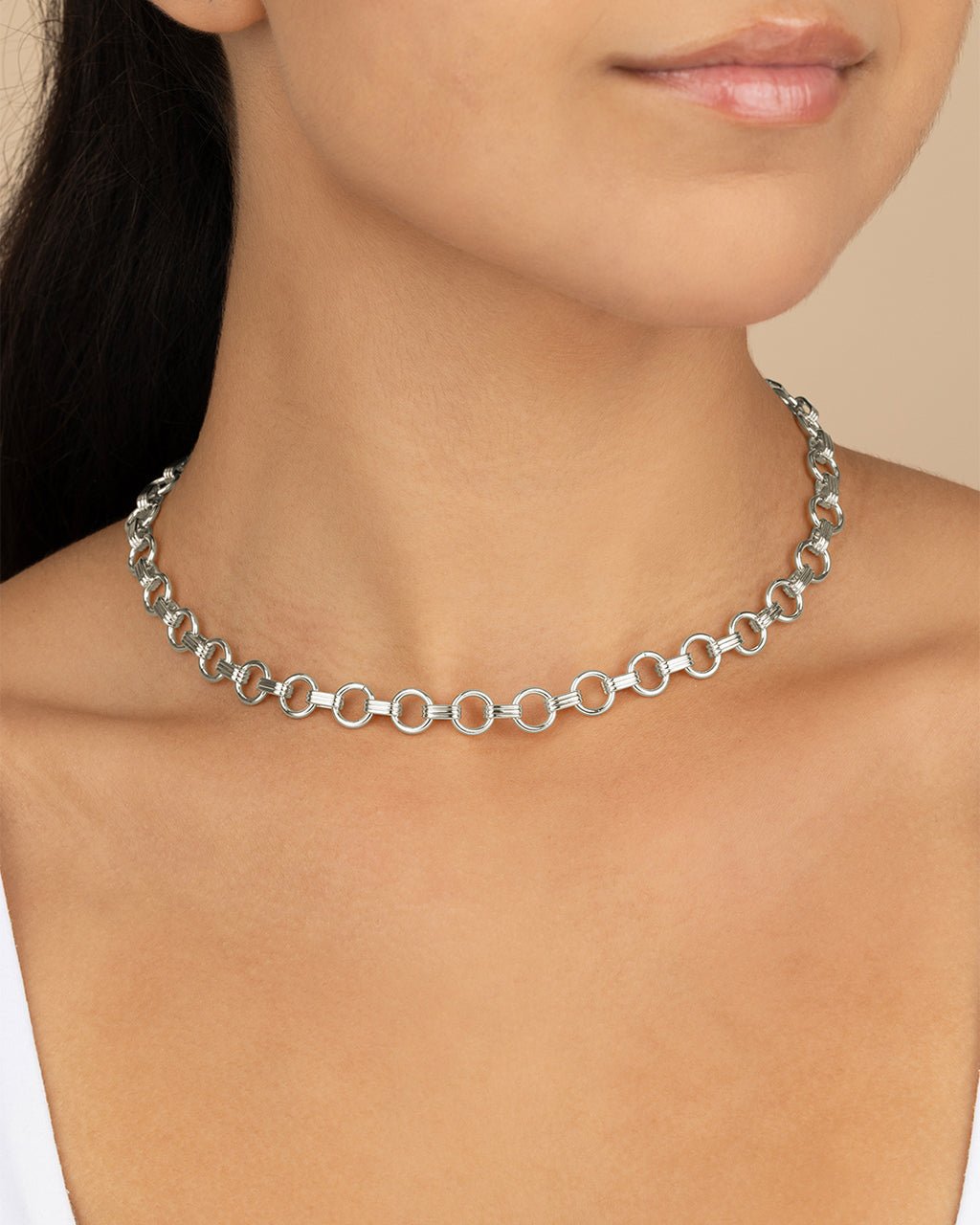 Rhys Chunky Chain Necklace - Sterling Forever