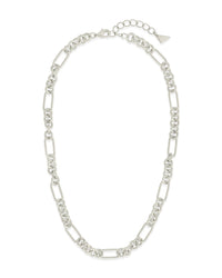 Fianna Mixed Chain Link Necklace - Sterling Forever