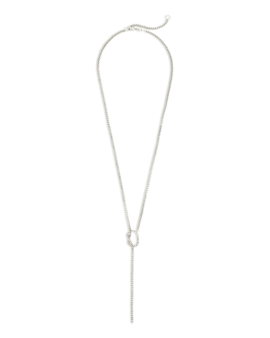 Aster Link Lariat Necklace