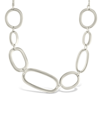 Holly Interlinked Halos Chain Necklace
