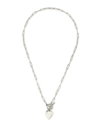 Gitte Heart Toggle Necklace
