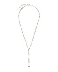 Cynthia Mixedlink Y Drop Necklace