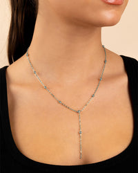 India Dotted Station Lariat