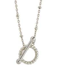 Mini Toggle Bar Pendant Necklace
