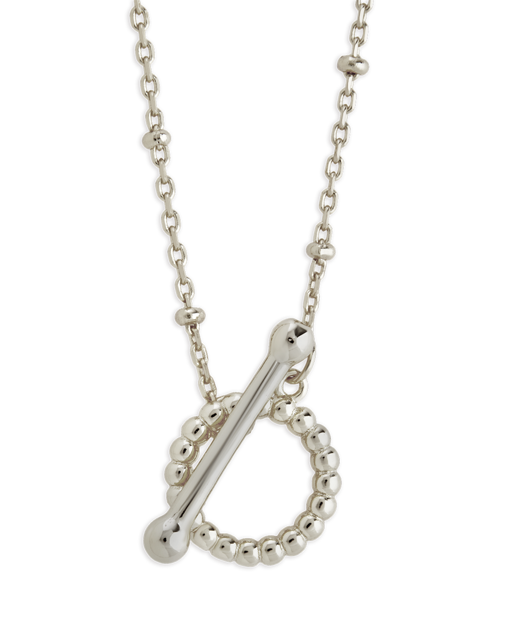 Mini Toggle Bar Pendant Necklace