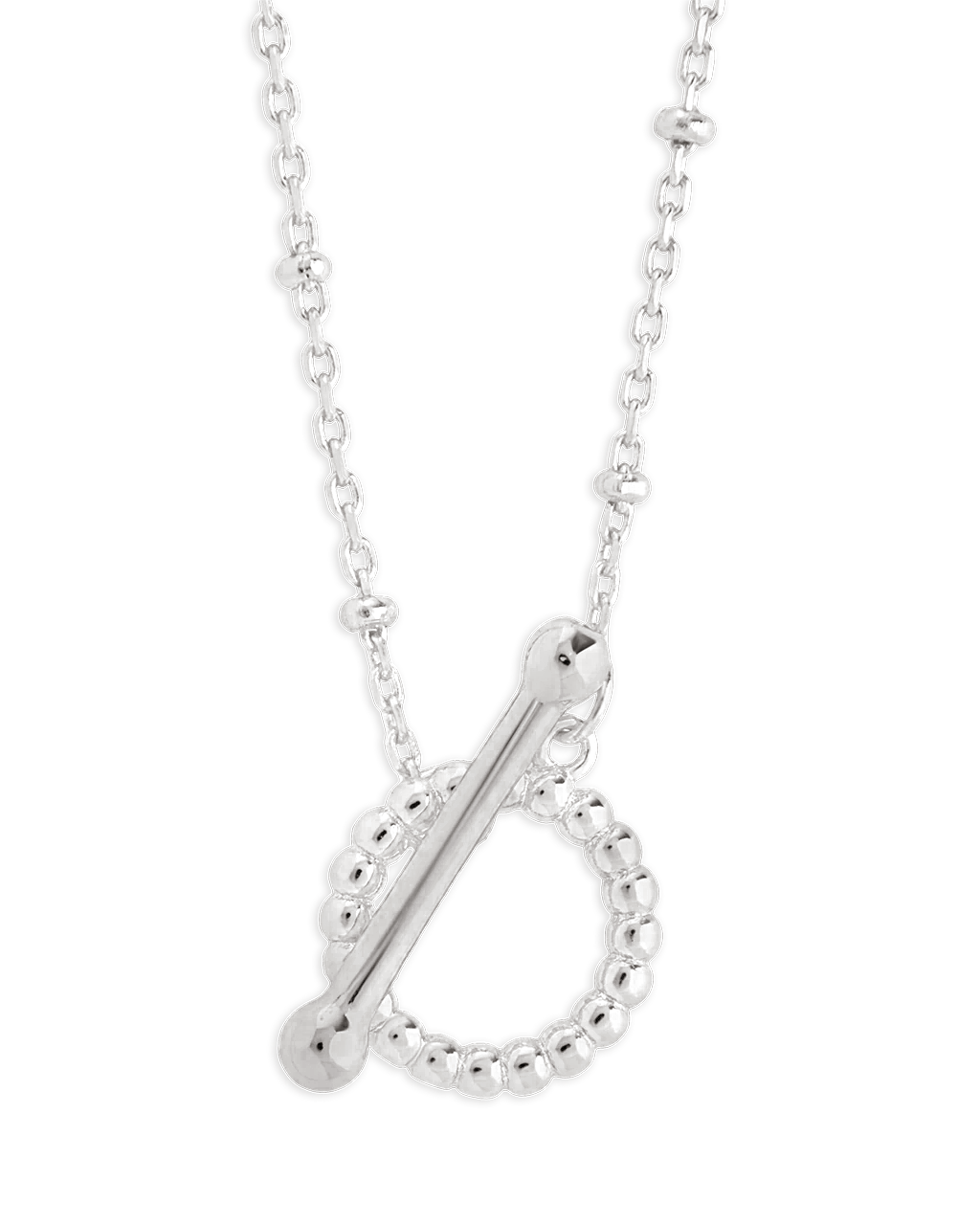 Mini Toggle Bar Pendant Necklace