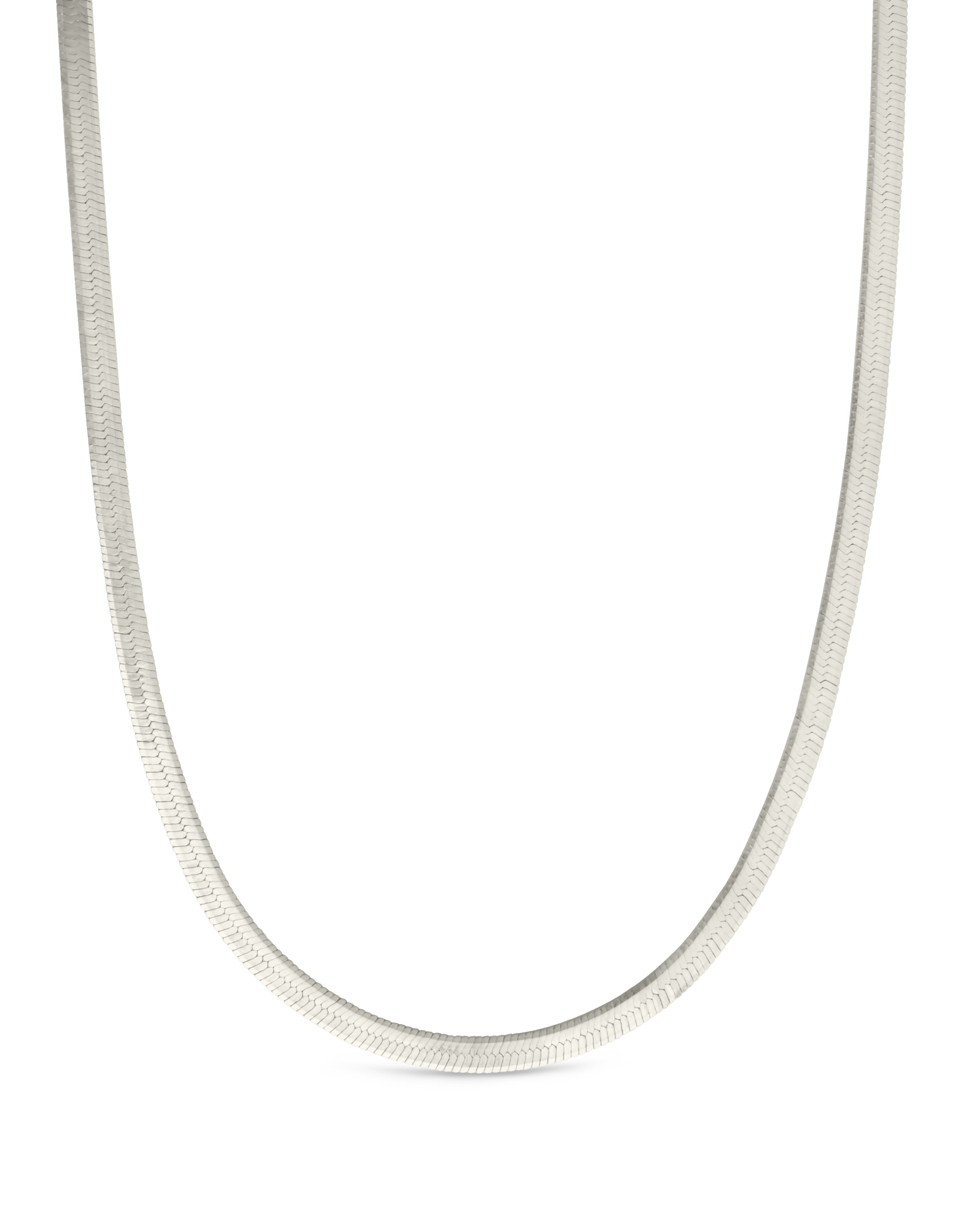 Sterling Silver Herringbone Chain - Sterling Forever