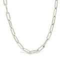 Sterling Silver Paperclip Chain Necklace - Sterling Forever