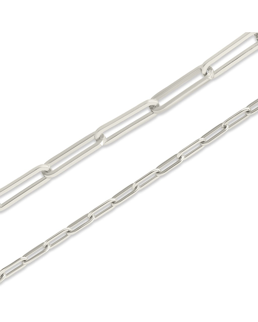 Sterling Silver Paperclip & Everyday Studs Jewelry Bundle - Sterling Forever