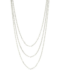 Sterling Silver Paperclip Chain Necklace - Sterling Forever