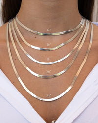 Sterling Silver Herringbone Chain - Sterling Forever