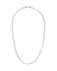 Sterling Silver Paperclip Chain Necklace - Sterling Forever