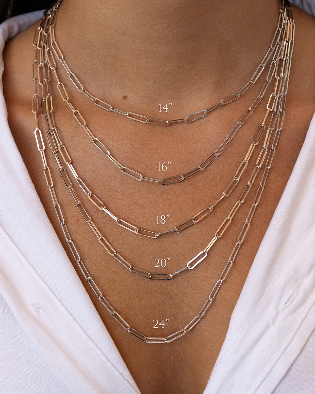 Sterling Silver Paperclip & Everyday Studs Jewelry Bundle - Sterling Forever