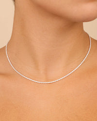 Sterling Silver Annelise Chain Necklace - Sterling Forever