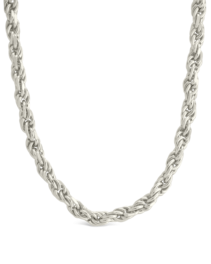 Sterling Silver Belen Dainty Rope Chain Necklace