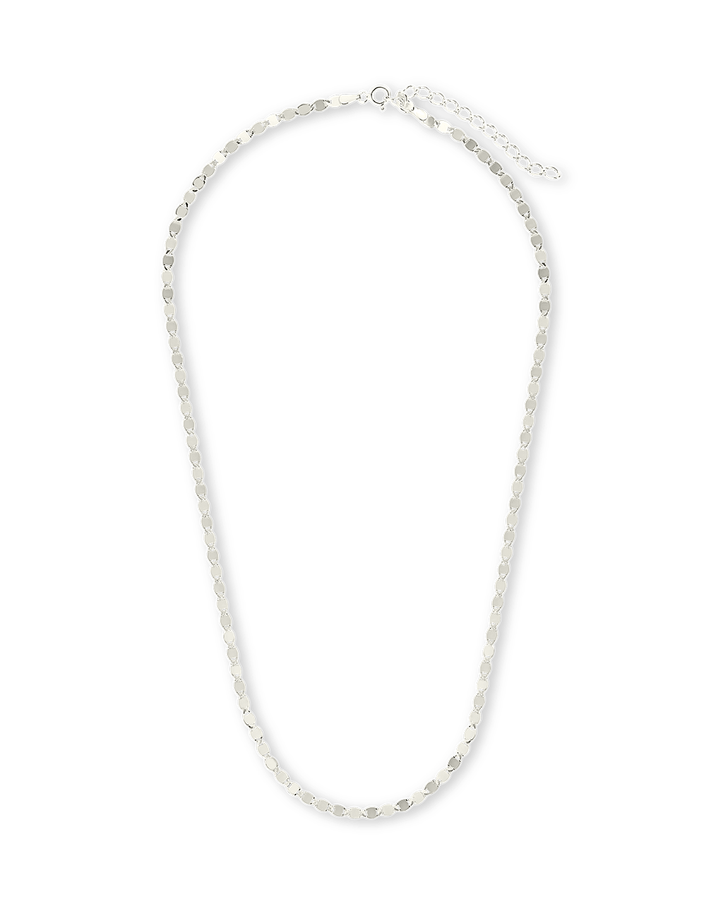 Sterling Silver Estela Confetti Chain Necklace - Sterling Forever