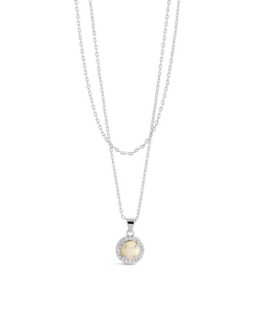 Fabienne Layered Necklace Necklace Sterling Forever Silver 