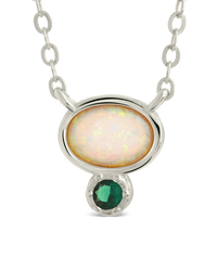 Lana Opal Pendant Necklace - Sterling Forever