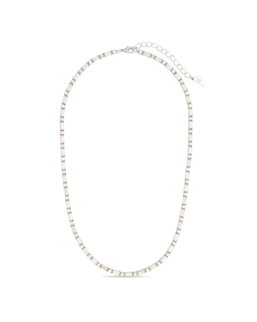 Georgia Opal Tennis Necklace