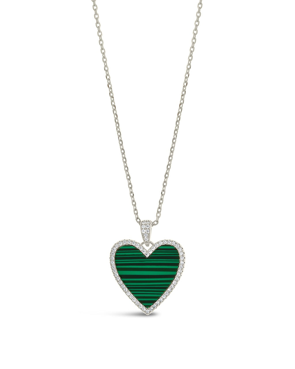 Maeve Heart Pendant Necklace Sterling Forever 