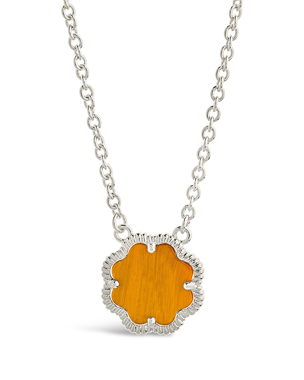 Rose Petal Pendant Necklace Necklace Sterling Forever 