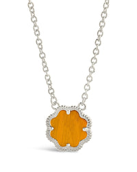 Rose Petal Pendant Necklace Necklace Sterling Forever 