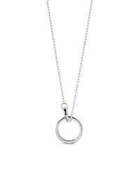 Mishel Mother of Pearl Interlocking Circles Pendant Necklace - Sterling Forever
