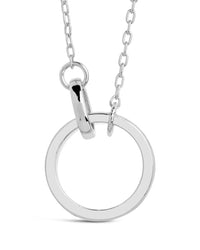 Mishel Mother of Pearl Interlocking Circles Pendant Necklace - Sterling Forever
