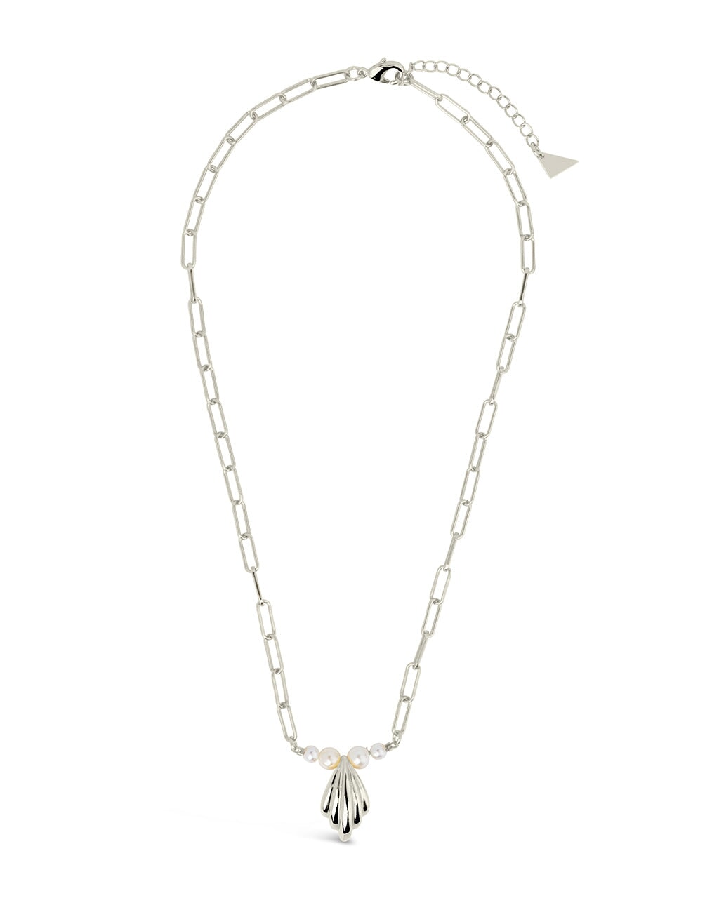 Chérie Pearl Shell Pendant Necklace - Sterling Forever