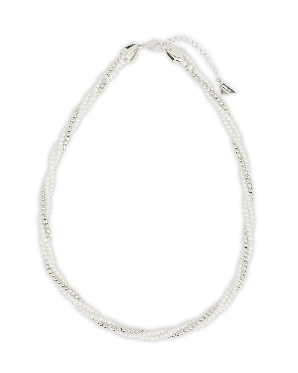 Patti Twisted Pearl Necklace - Sterling Forever