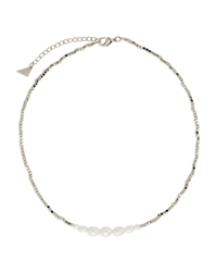 Pearl Beaded Collar Necklace