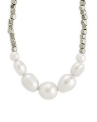 Pearl Beaded Collar Necklace