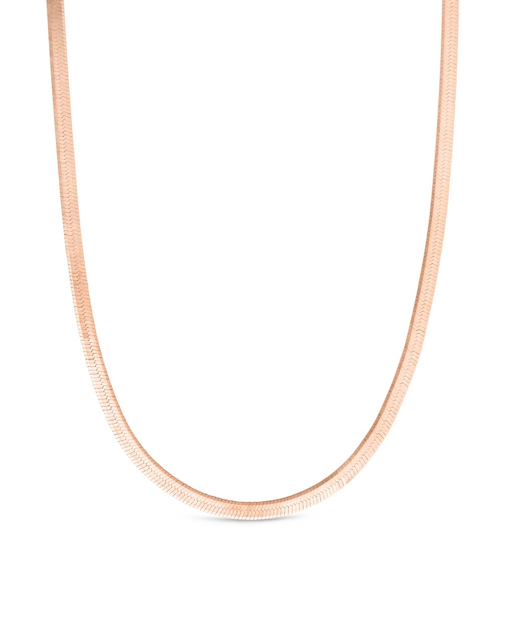 Sterling Silver Herringbone Chain - Sterling Forever