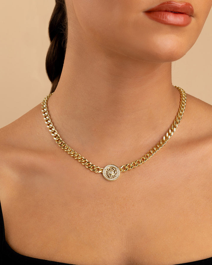 Taylor Medallion Necklace