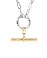 Nova Toggle Chain Necklace - Sterling Forever