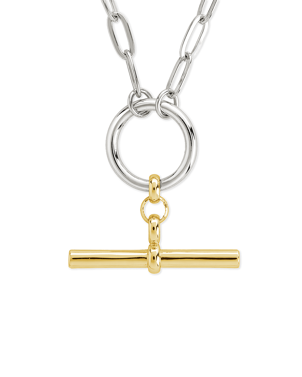 Nova Toggle Chain Necklace - Sterling Forever