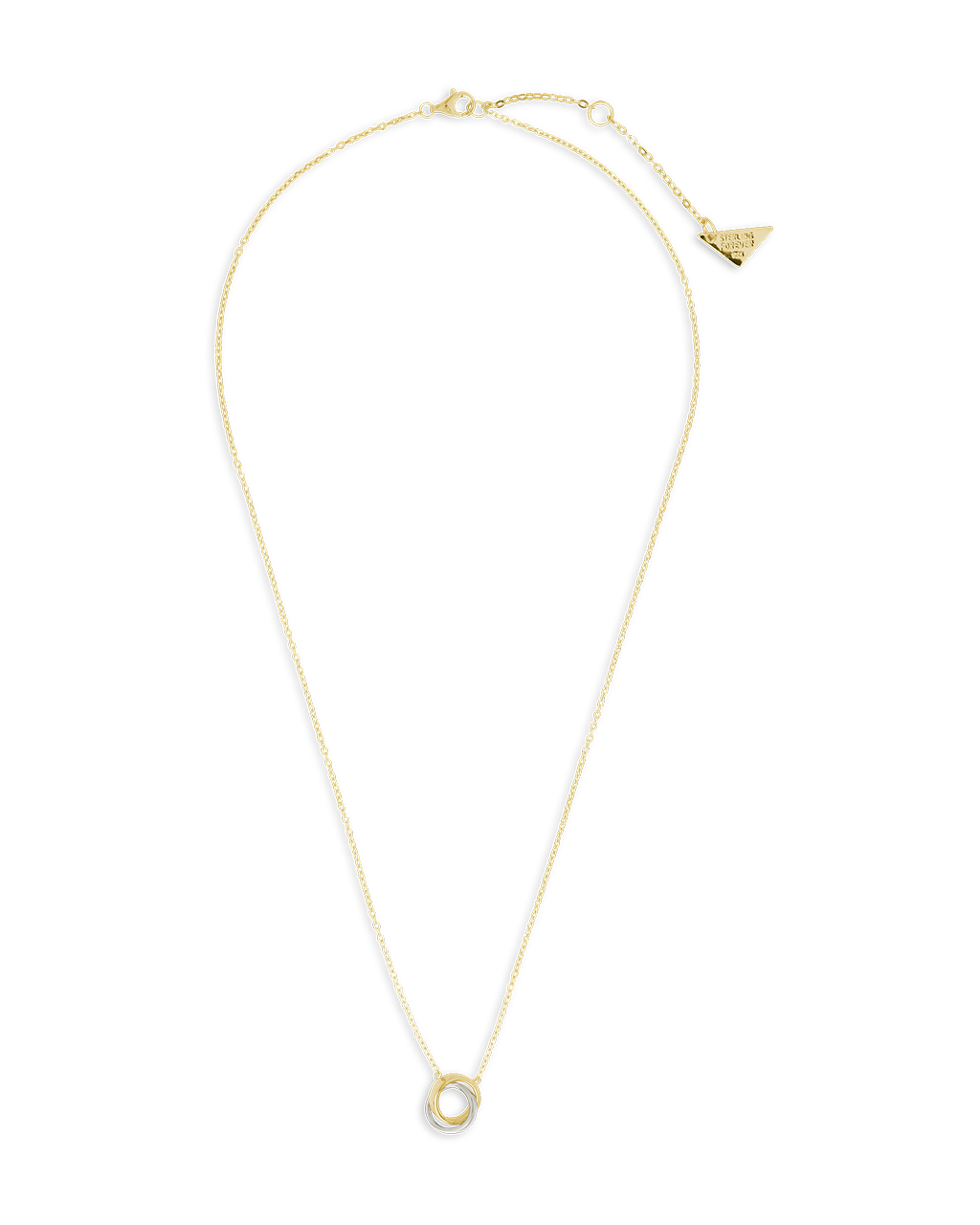 Sterling Silver Jolie Love Lock Necklace