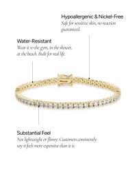 Cecil Tennis Bracelet